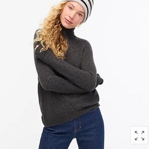J Crew Turtleneck Sweater in Supersoft Yarn